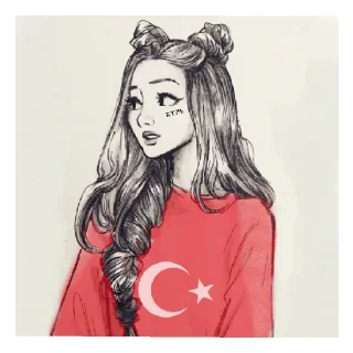 🥰 emoji Saray turk Telegram sticker 2 of 16