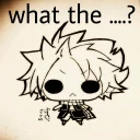 😐 emoji Natsu Telegram sticker 23 of 47
