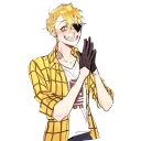 😁 emoji Bill cipher @creepy_pasta1 Telegram sticker 11 of 29