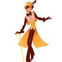 😎 emoji Bill cipher @creepy_pasta1 Telegram sticker 22 of 29