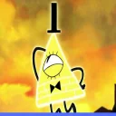 Sticker from Bill cipher