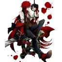 ❤ emoji Grell sutcliff @creepy_pasta1 Telegram sticker 11 of 120
