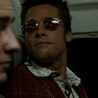 Sticker from Tyler Durden @evilbloody