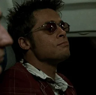 Sticker from Tyler Durden @evilbloody