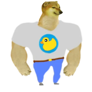 🦆 emoji DOGE @StickersPackRobot Telegram sticker 18 of 36