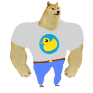 🦆 emoji DOGE @StickersPackRobot Telegram sticker 16 of 36