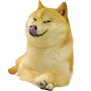 😏 emoji DOGE @StickersPackRobot Telegram sticker 2 of 36