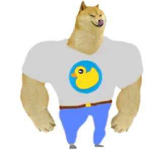 🦆 emoji DOGE @StickersPackRobot Telegram sticker 19 of 36