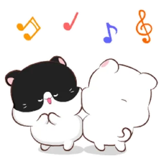 🎶 emoji Chipi Chipi Chapa Chapa @StickersPackRobot Telegram sticker 18 of 24