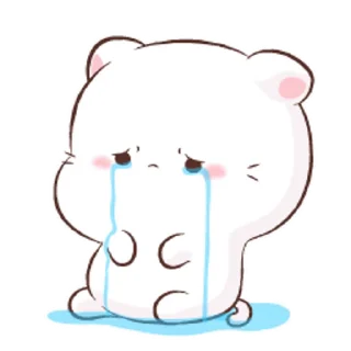 😭 emoji Chipi Chipi Chapa Chapa @StickersPackRobot Telegram sticker 11 of 24