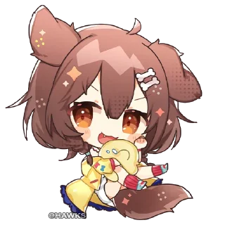 💫 emoji 💫 Hololive [@TodorokiShouto] Telegram sticker 7 of 120