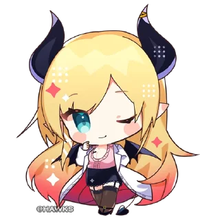 💫 emoji 💫 Hololive [@TodorokiShouto] Telegram sticker 9 of 120