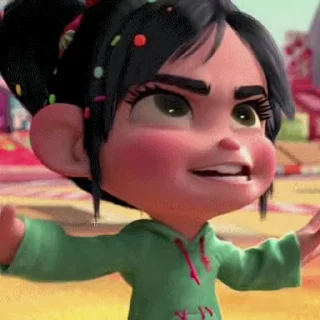 Sticker from @jasm7in vanellope @jasm7in2