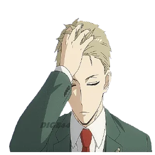 🤦‍♀️ emoji @STIKERFORALL 🇬🇧🏴󠁧󠁢󠁥󠁮󠁧󠁿SPY X FAMILY Telegram sticker 17 of 60