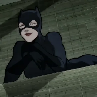 💄 emoji ﹝Catwoman﹞ '  @Blastrose  𔓗٭ .         ㅤ Telegram sticker 5 of 20