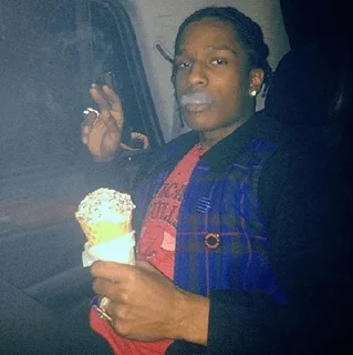 Sticker from Asap Rocky - @Big_Gangsta0_0