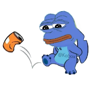 😔 emoji Pepe Fucker | @Kobox Telegram sticker 13 of 105