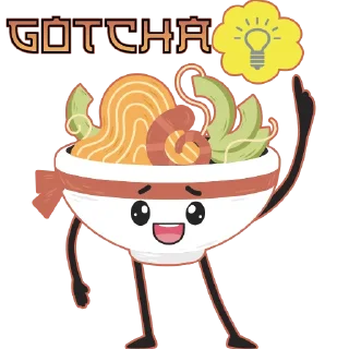 💡 emoji ramen Telegram sticker 8 of 10