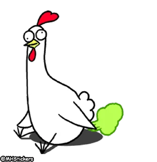 Sticker from @MHStickers Chicken Bro 2