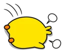 😣 emoji Plump Little Chick [@Stikeram] [SeRaMo.iR] Telegram sticker 20 of 42