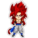 Sticker from Dragon Ball Z Chibi Stickers