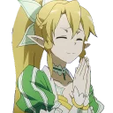 🙏 emoji @STIKERFORALL SWORD ART ONLINE Telegram sticker 10 of 85