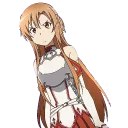 😒 emoji @STIKERFORALL SWORD ART ONLINE Telegram sticker 16 of 85