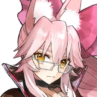 😕 emoji Koyanskaya (Tamamo Vitch) - @Lyrx997 Telegram sticker 7 of 60