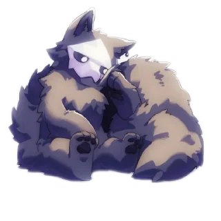 🧸 emoji Puro 🐺 Telegram sticker 6 of 12