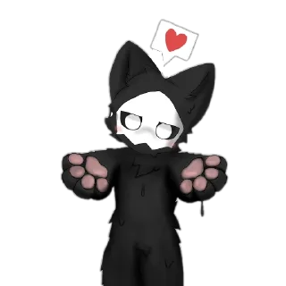 👍 emoji Puro 🐺 Telegram sticker 10 of 12