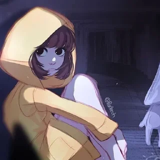 Sticker from LITTLE NIGHTMARES @Abyss_666
