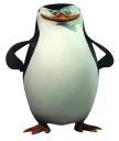Sticker from pinguini Madagascar