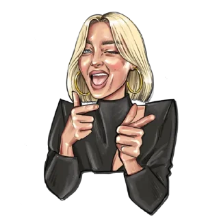 😉 emoji Sexy Ju Telegram sticker 14 of 27