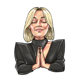 🙏 emoji Sexy Ju Telegram sticker 13 of 27