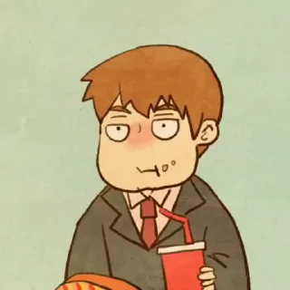 🥤 emoji Mob Psycho 💯 (@TodorokiShouto) Telegram sticker 23 of 47