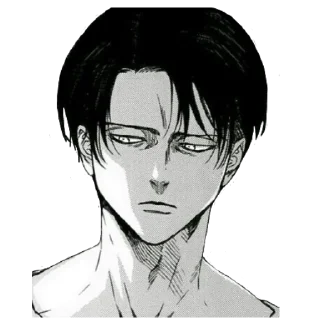 🚀 emoji Levi Ackerman Telegram sticker 11 of 40