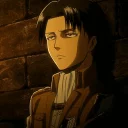 🌿 emoji “Levi Ackerman” Telegram sticker 9 of 30