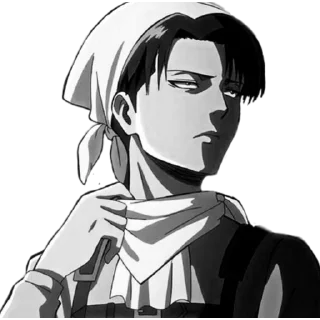 🚀 emoji Levi Ackerman Telegram sticker 22 of 40