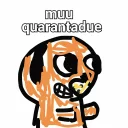 🐶 emoji Disegni Quarantadueschi Telegram sticker 8 of 120