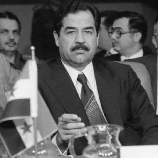 😎 emoji Saddam Hussein Telegram sticker 18 of 87