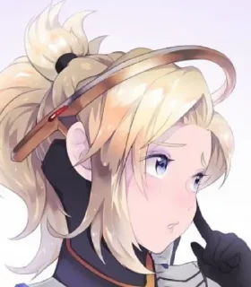 😳 emoji Mercy / Anna Ziegler Telegram sticker 23 of 45