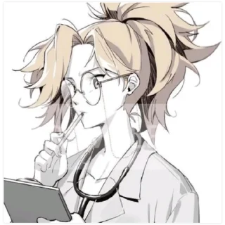 😁 emoji Mercy / Anna Ziegler Telegram sticker 10 of 45
