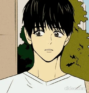 Sticker from Webtoon gif @MyselfMeandIo