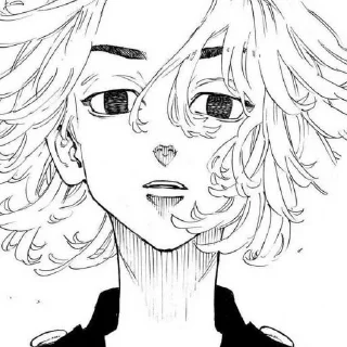 🀄️ emoji Manjiro Sano Telegram sticker 22 of 40