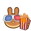 🍿 emoji Pancakeswap by @Mattyouww Telegram sticker 8 of 33