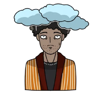 🌦 emoji Mob Psycho 💯 (@TodorokiShouto) Telegram sticker 10 of 47