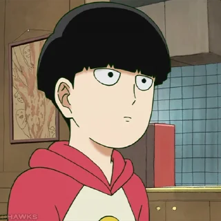 💯 emoji Mob 💯 (@TodorokiShouto) Telegram sticker 7 of 75