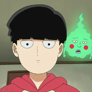 💯 emoji Mob 💯 (@TodorokiShouto) Telegram sticker 24 of 75