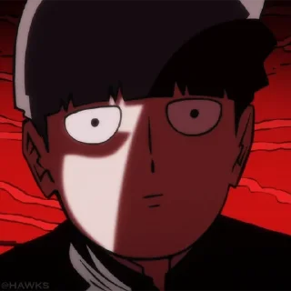 💯 emoji Mob 💯 (@TodorokiShouto) Telegram sticker 16 of 75
