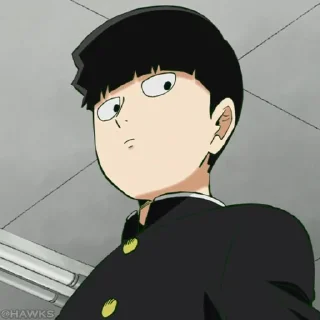 💯 emoji Mob 💯 (@TodorokiShouto) Telegram sticker 22 of 75